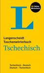 : Langenscheidt Taschenwörterbuch Tschechisch, Buch,Div.