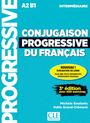 Michèle Boularès: Conjugaison progressive du francais. Niveau intermédiaire. Livre de l'élève avec ressources numériques, Buch