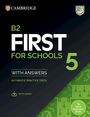 : First for Schools 5. Student's Book with Answers with downloadable audio with Resource Bank, Buch