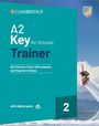 : A2 Key for schools Trainer 2, Buch