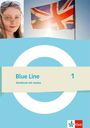 : Blue Line 1. Workbook mit Audios Klasse 5, Buch,Div.