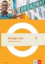 : Orange Line 4 Grundkurs. Workbook mit Audios Klasse 8, Buch