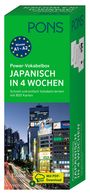 : PONS Power-Vokabelbox Japanisch in 4 Wochen, Buch