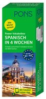 : PONS Power-Vokabelbox Spanisch in 4 Wochen, Buch