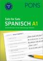 : PONS Satz für Satz Spanisch A1, Buch
