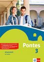 : Pontes 3. Arbeitsheft mit Audios, Buch,Div.