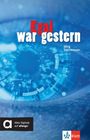 Titel: "Egal war gestern", Autor: Jörg Isermeyer. Blauer, digitaler Augeneffekt. Logos Klett, allango.