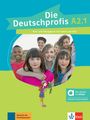 : Die Deutschprofis A2.1 - Hybride Ausgabe allango. Kurs- und Übungsbuch mit Audios und Clips inklusive Lizenzschlüssel allango (24 Monate), Buch,Div.