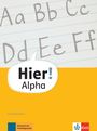 Vasili Bachtsevanidis: Hier! Alpha. Schreibtrainer, Buch