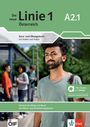 Margit Doubek: Die neue Linie 1 Österreich A2.1 - Hybride Ausgabe allango, Buch,Div.