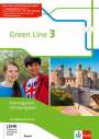: Green Line 3. Ausgabe Bayern. Trainingsbuch Schulaufgaben, Heft mit Lösungen und CD-ROM 7. Klasse, Buch,Div.
