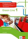 : Green Line 1. Trainingsbuch mit Audios. Neue Ausgabe, Buch,Div.