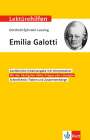: Lektürehilfen Gotthold Ephraim Lessing "Emilia Galotti", Buch