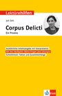 Lektürehilfen Juli Zeh, Corpus Delicti. Ein Prozess, Buch