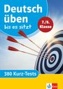 Deutsch üben bis es sitzt 7./8. Klasse, Buch