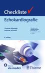 Andreas Schmidt: Checkliste Echokardiografie, Buch,Div.