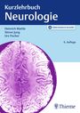 "Kurzlehrbuch Neurologie, Heinrich Mattle, Simon Jung, Urs Fischer, 6. Auflage." Oben blau, unten Gehirndarstellung in lila.