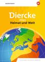 „Diercke Atlas Heimat und Welt“. Gelber Hintergrund, Weltkarte in bunten Farben, oben Logo „w“, unten „Schleswig-Holstein Hamburg“.