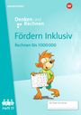 „Denken und Rechnen. Fördern Inklusiv. Rechnen bis 1000000.“ Illustration eines Tieres mit Zahlenkarte, Heft 17.
