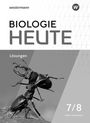 „westermann BIOLOGIE HEUTE Lösungen 7/8 Baden-Württemberg.“ Ein Hirschkäfer auf einem Ast in Schwarz-Weiß.