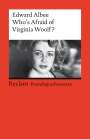 Edward Albee: Who's Afraid of Virginia Woolf?, Buch
