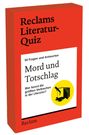 : Mord und Totschlag. Wer kennt die größten Verbrechen in der Literatur? 50 Fragen und Antworten für Büchermenschen, Buch