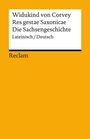 Widukind von Corvey: Res gestae Saxonicae / Die Sachsengeschichte, Buch