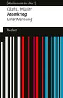 Olaf L. Müller: Atomkrieg. Eine Warnung, Buch