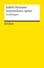 Judith Hermann: Sommerhaus, später. Erzählungen, Buch
