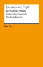 Johannes von Tepl: Der Ackermann, Buch