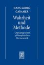 Hans-Georg Gadamer: Hermeneutik I. Wahrheit und Methode, Buch