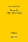 Dominik Rennert: Hierarchie und Verhandlung, Buch