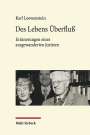 Karl Loewenstein: Des Lebens Überfluß, Buch