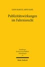 Leon Marcel Arno Kahl: Publizitätswirkungen im Fahrnisrecht, Buch