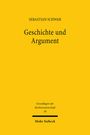 Sebastian Schwab: Geschichte und Argument, Buch