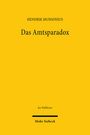 Hendrik Munsonius: Das Amtsparadox, Buch