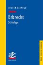 Titel: "Erbrecht", 24. Auflage, Autor: Dieter Leipold. Blaues Cover, vertikaler gelber Streifen links. Unten ein Logo.