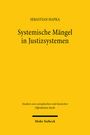 Sebastian Hapka: Systemische Mängel in Justizsystemen, Buch