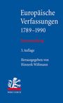 : Europäische Verfassungen 1789-1990, Buch