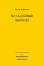 Anna Schimke: Netz-Gedächtnis und Recht, Buch