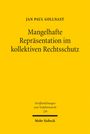 Jan Paul Gollnast: Mangelhafte Repräsentation im kollektiven Rechtsschutz, Buch