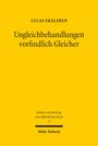 Lucas Erxleben: Ungleichbehandlungen vorfindlich Gleicher, Buch