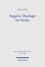 Joel Klenk: Negative Theologie bei Paulus, Buch