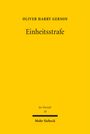 Oliver Harry Gerson: Einheitsstrafe, Buch