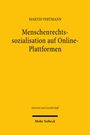 Martin Fertmann: Menschenrechtssozialisation auf Online-Plattformen, Buch