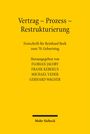 Vertrag – Prozess – Restrukturierung. Festschrift für Reinhard Bork zum 70. Geburtstag. Herausgeber: Jacoby, Kebekus, Veder, Wagner.