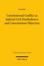 Eva Rom: Constitutional Conflict as Judicial Civil Disobedience and Conscientious Objection, Buch