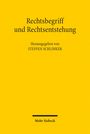"Rechtsbegriff und Rechtsentstehung" von Steffen Schlinker, gelbes Cover, unten "Mohr Siebeck".