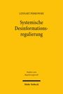 Gelbes Cover, schwarzer Text: "Systemische Desinformationsregulierung" von Lennart Perkowski, Verlag Mohr Siebeck.