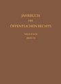 Text: "JAHRBUCH DES ÖFFENTLICHEN RECHTS. NEUE FOLGE. BAND 74." Brauner Hintergrund, gelbe Schrift.